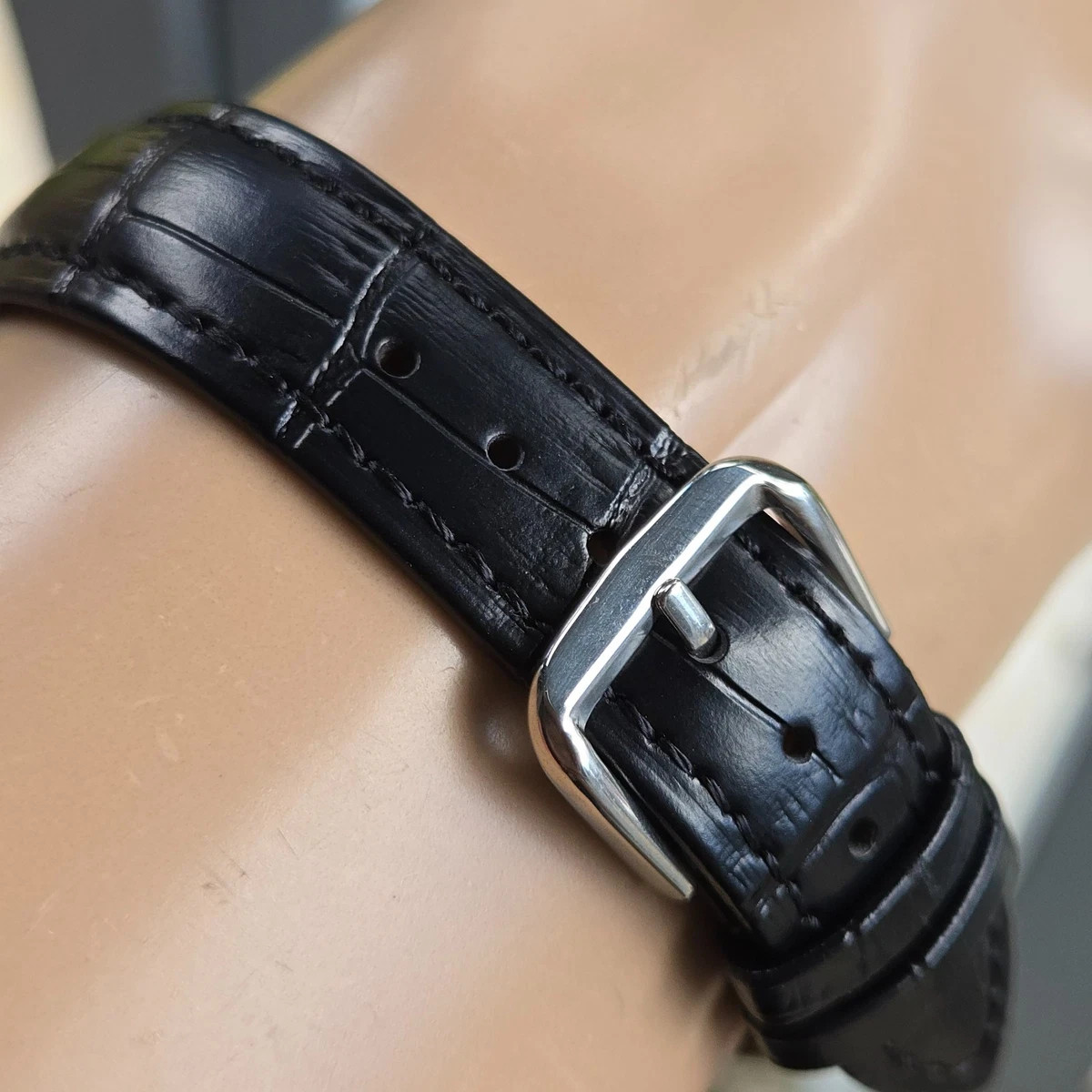 Vintage Girard-Perregaux Gyromatic 39 Jewels tropical Black dial 1950s