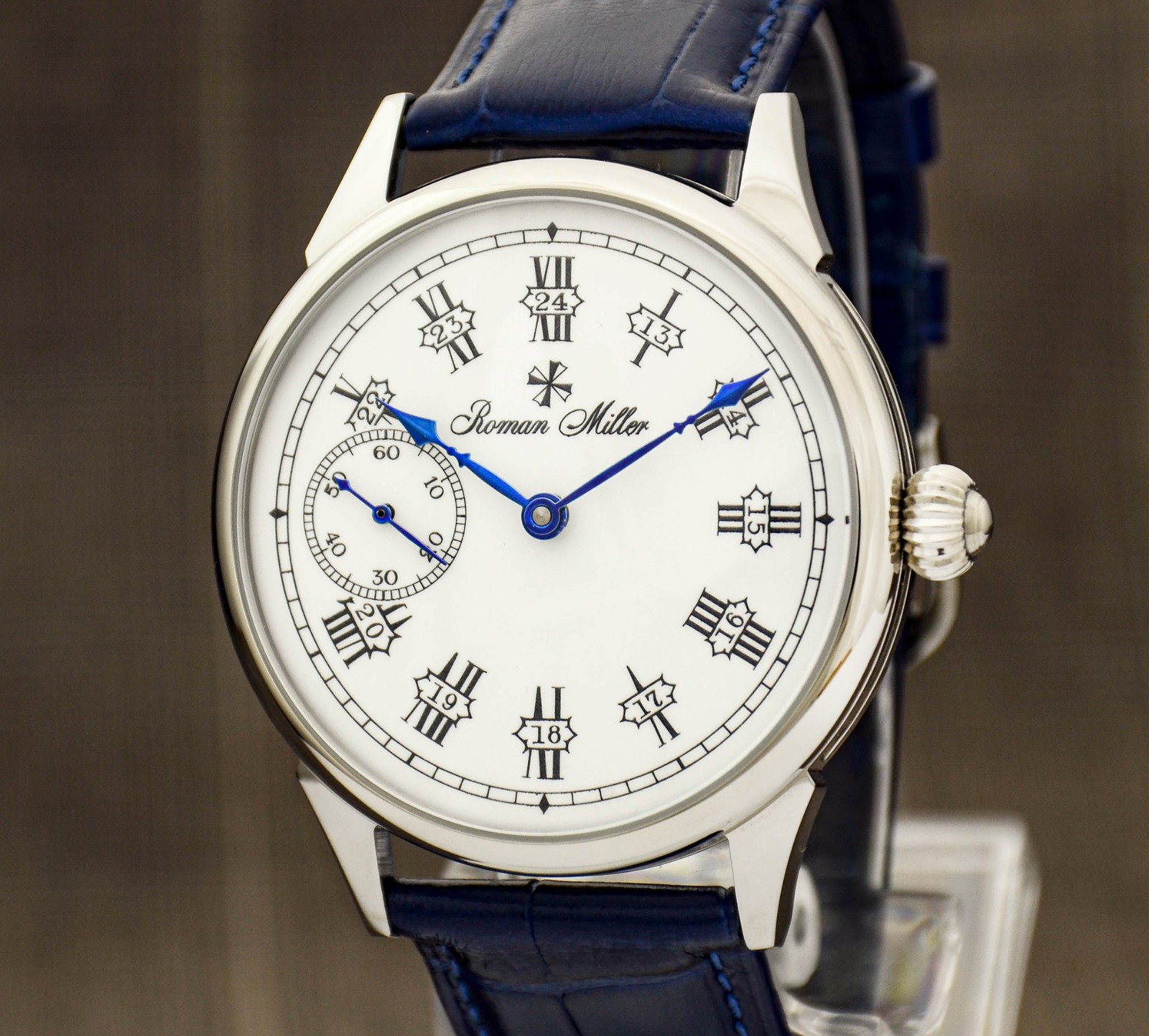 Classic Watch Man Vintage Mens Dress Watch 1900th Antique Man Watch Wrist Miller