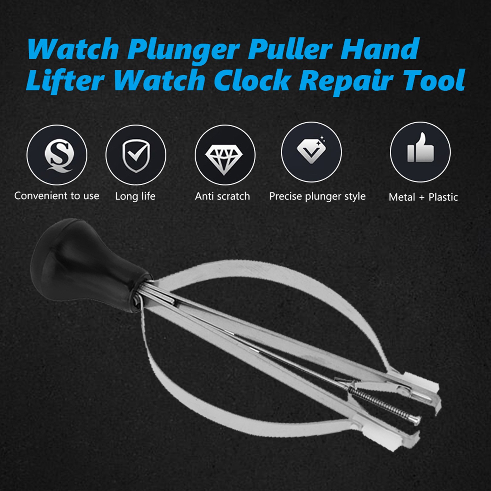 Sturdy Watch Hand Remover Plastic Tips Lifter Tool For Watch Repair