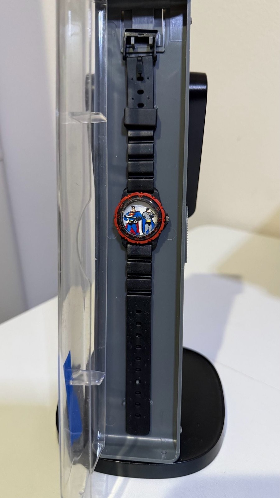 BATMAN & SUPERMAN WATCH Warner Bros Exclusive 1998 DC
