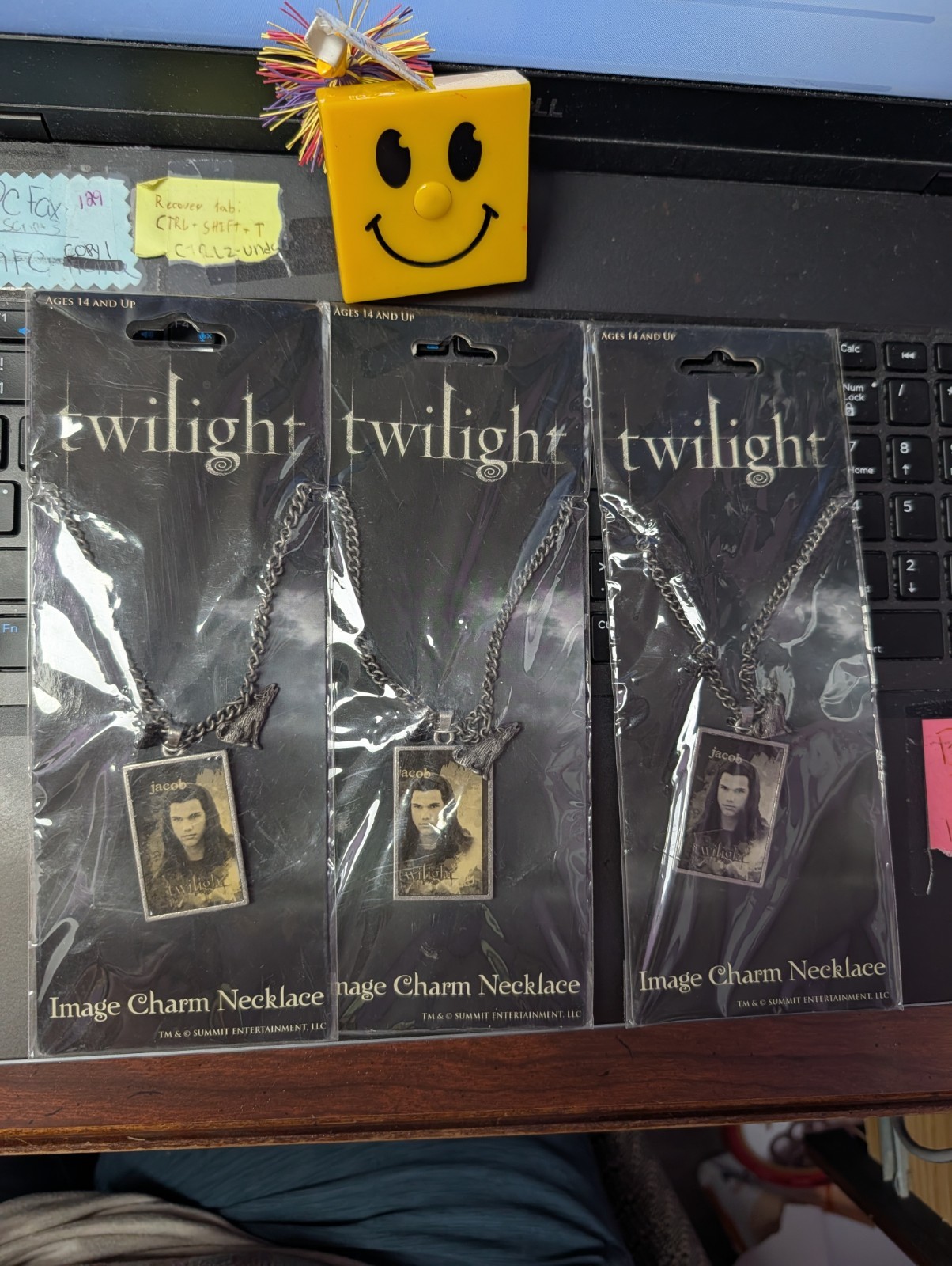 Twilight Image Charm Necklace Jacob by Neca A17