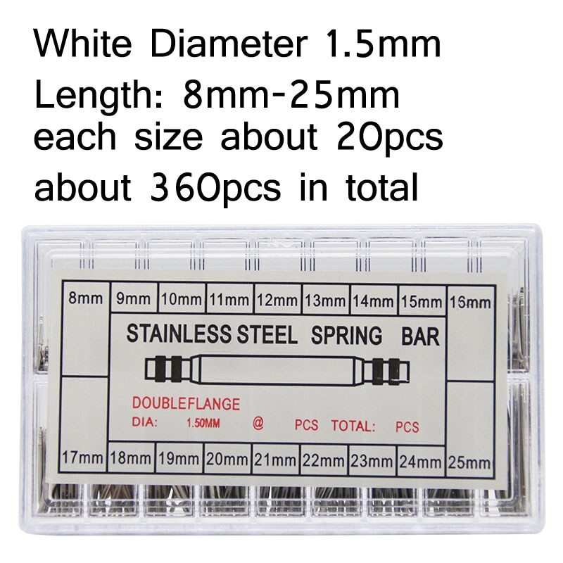 1.5mm 1.8mm 6mm 8-25mm Release Spring Bar Repair Tool Watch Band Connecting Pins