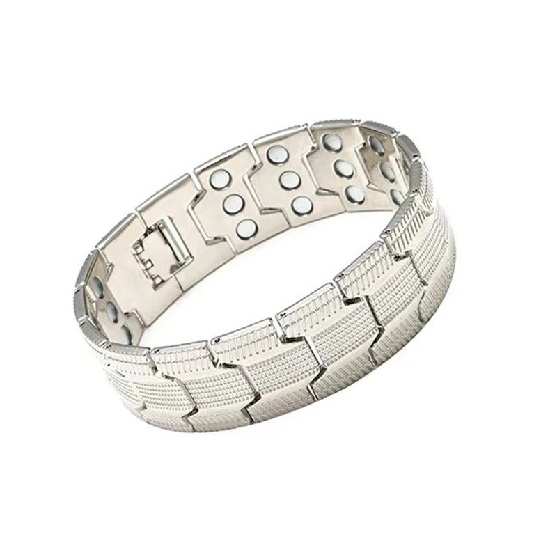 Three-Row Ultra Magnetic Copper Bracelet Therapy Arthritis Pain Relief Men Gift
