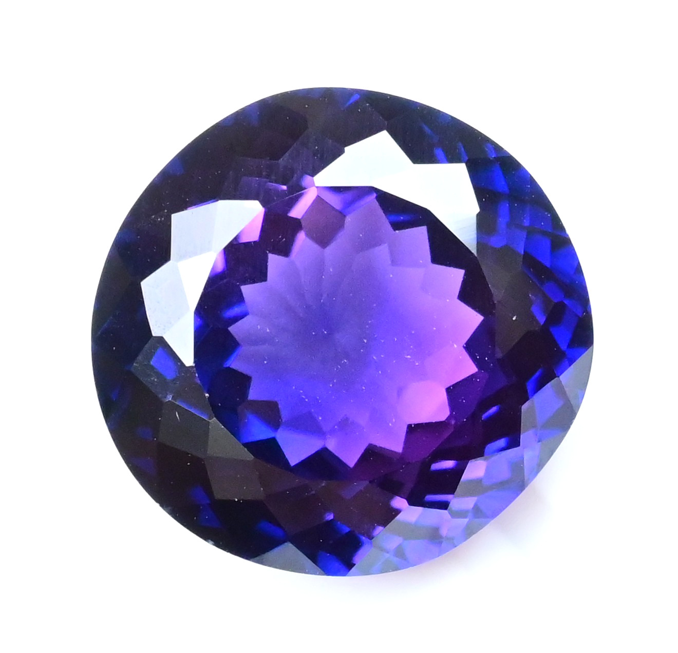 26.75 Ct Flawless Natural Purple Blue Tanzanite Certified Rare Loose Gemstone