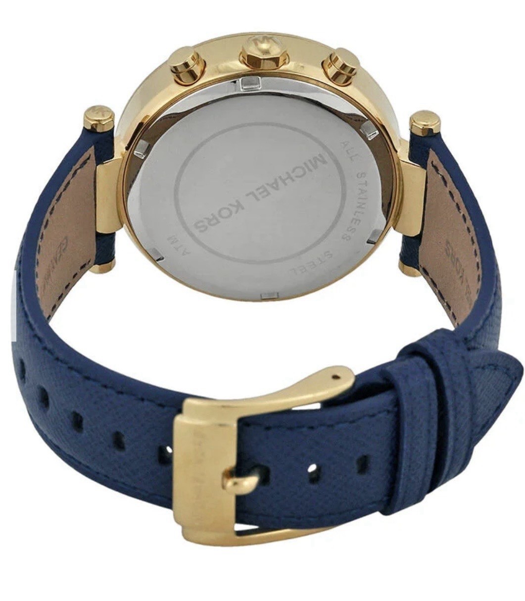 Michael Kors MK2280 Parker Chronograph Gold Dial Women’s Watch $