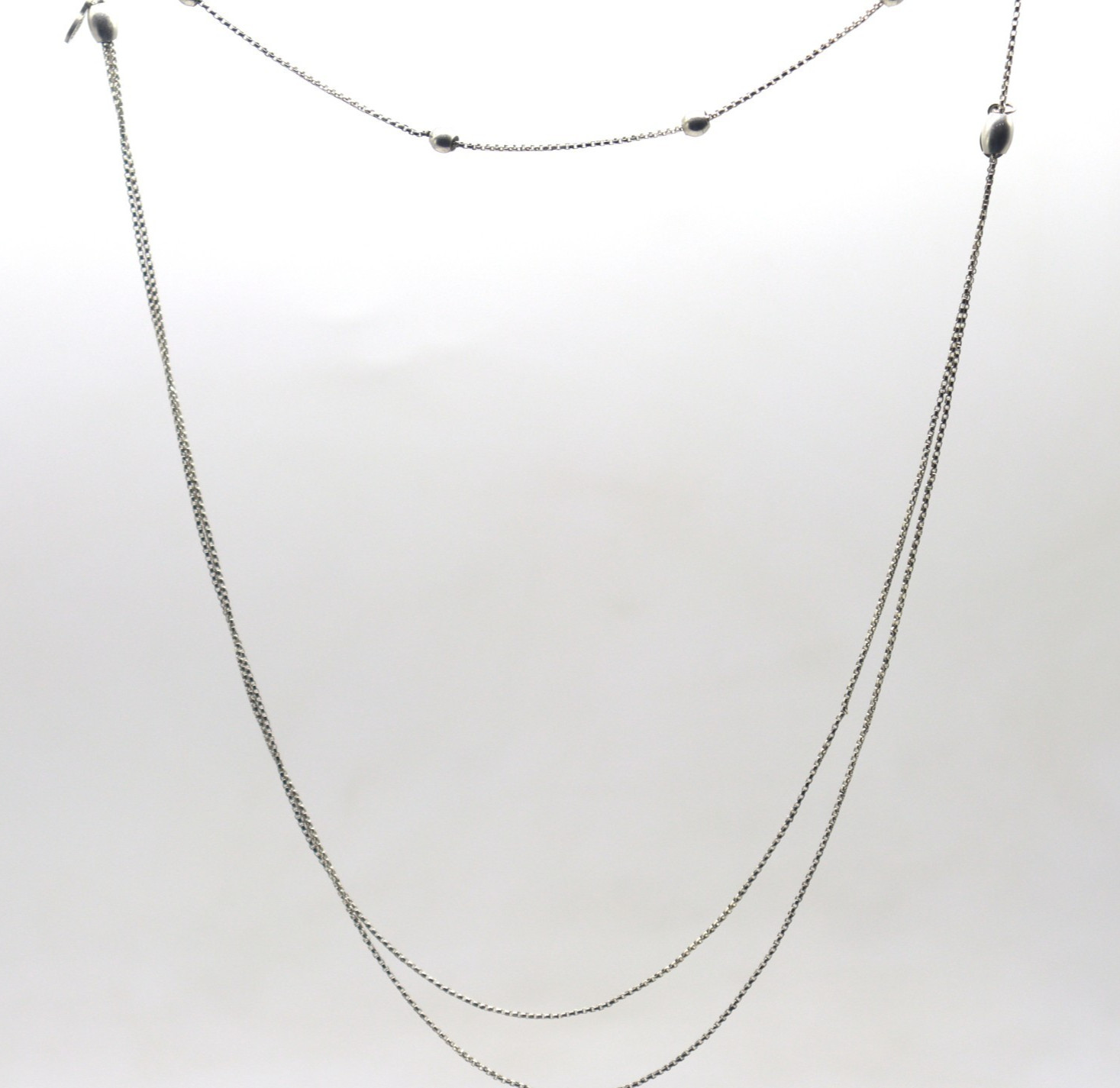 4.55 Grams 925 Sterling Silver Adjustable Delicate Chain No Stone Daily Wear