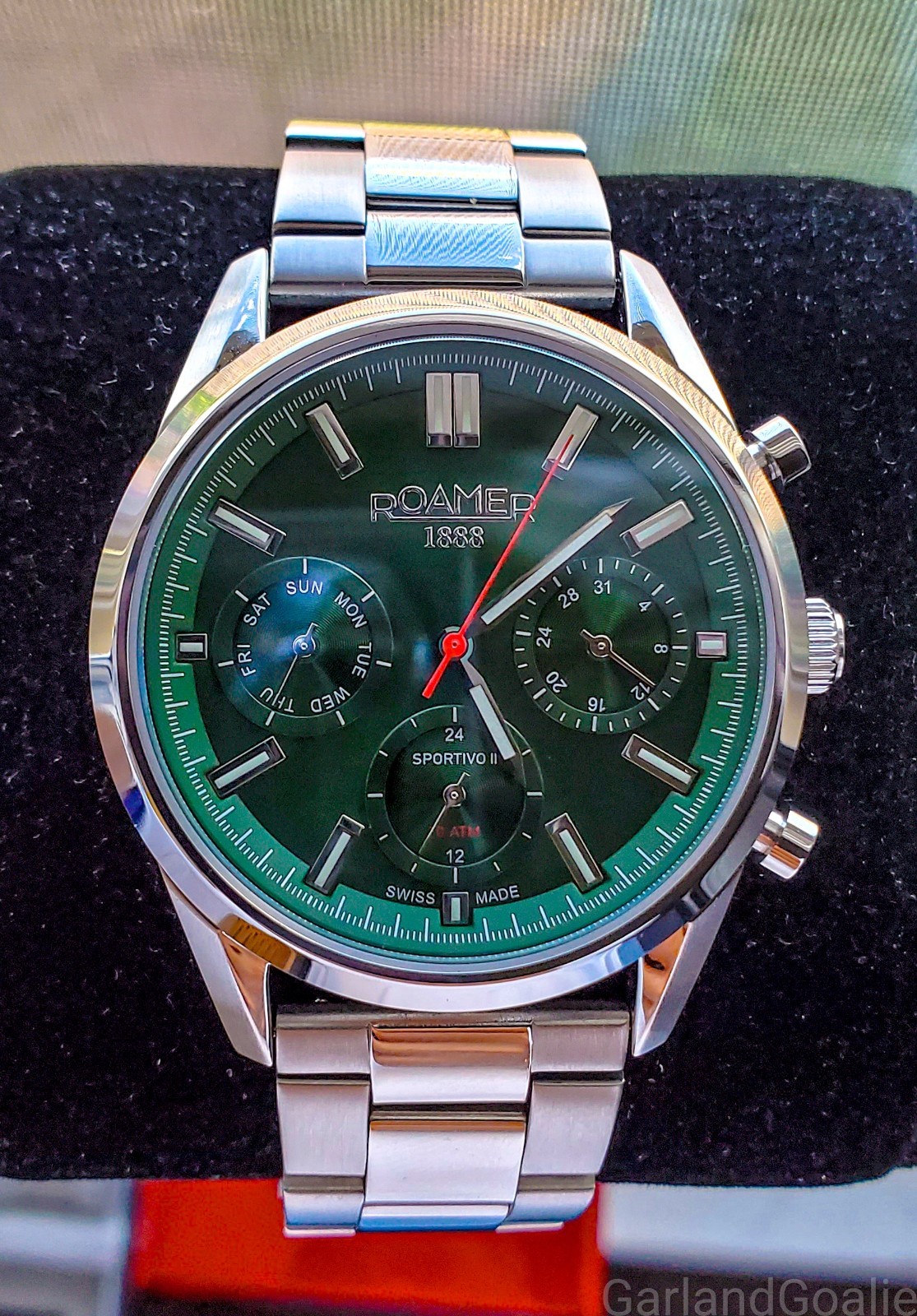 Roamer Sportivo Day Date Swiss Made Limited Edition Mint Condition Full Set!