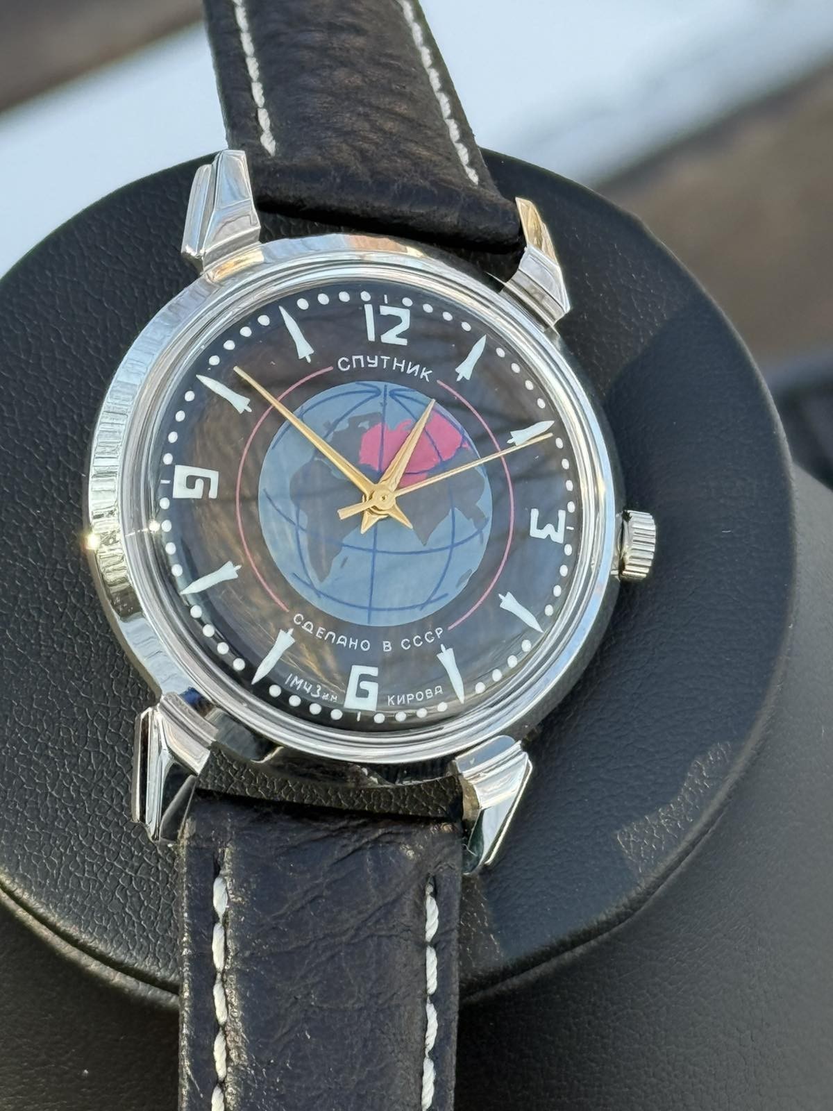 Watch Sputnik Mechanical Kirova Raketa Vintage Soviet USSR Russian Men’s Wrist