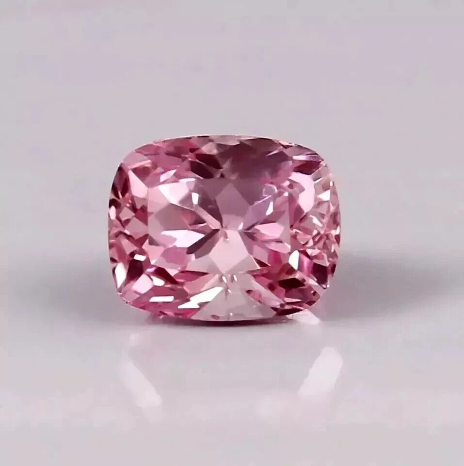 Padparadscha Sapphire Cushion Cut 20-22 Ct Natural EGL Certified Loose Gemstone