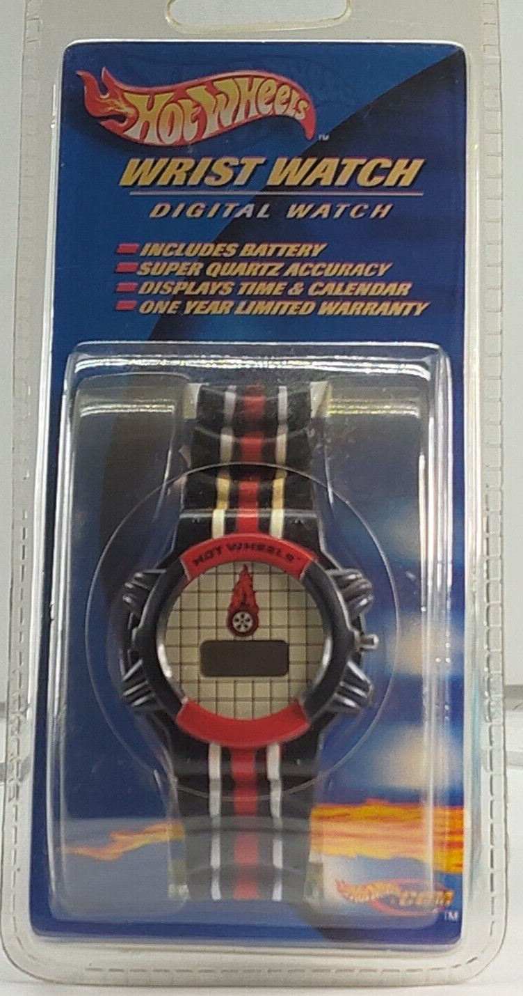 Hot Wheels Wrist Watch, Digital Watch | 2000s Kmart Hot Wheels Watch