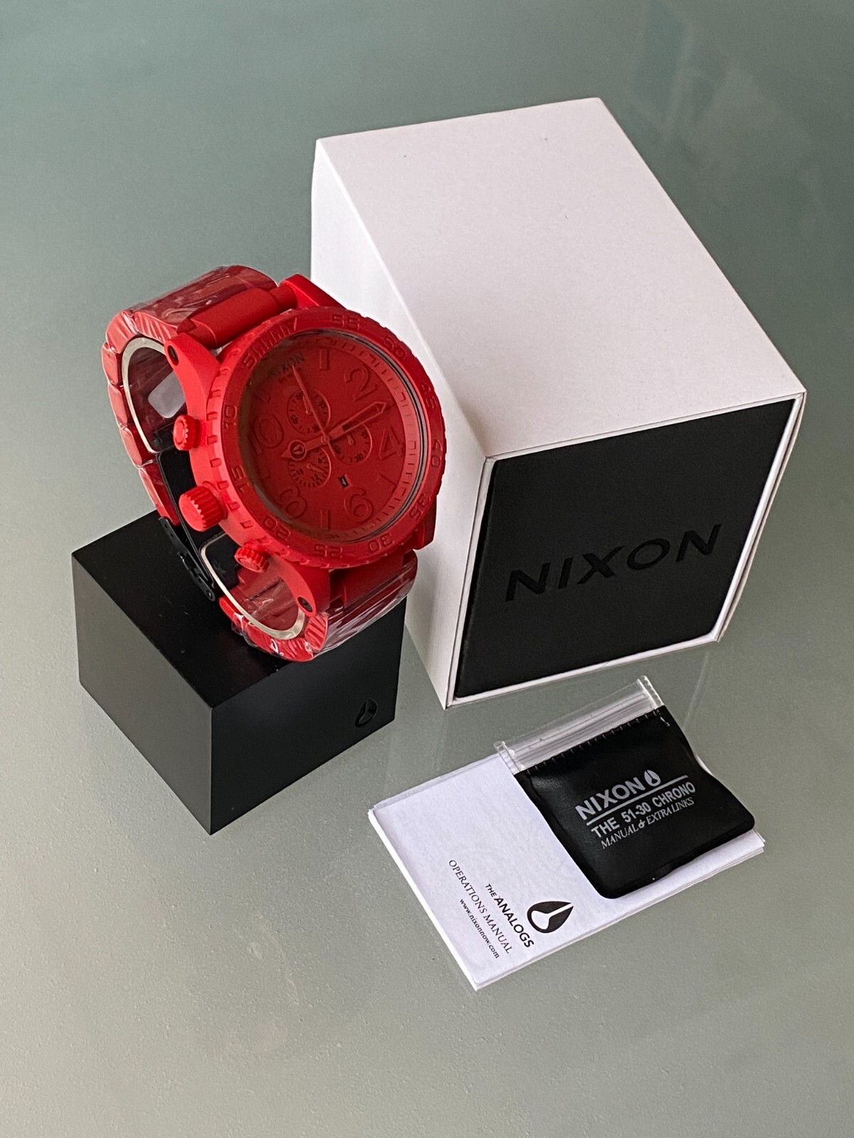 Nixon 51-30 Chrono All RED A083-191