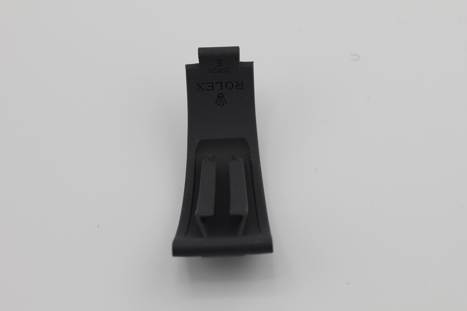 Rolex Oysterflex Black Rubber Strap 21mm for Daytona Size E 351525 NEW OEM