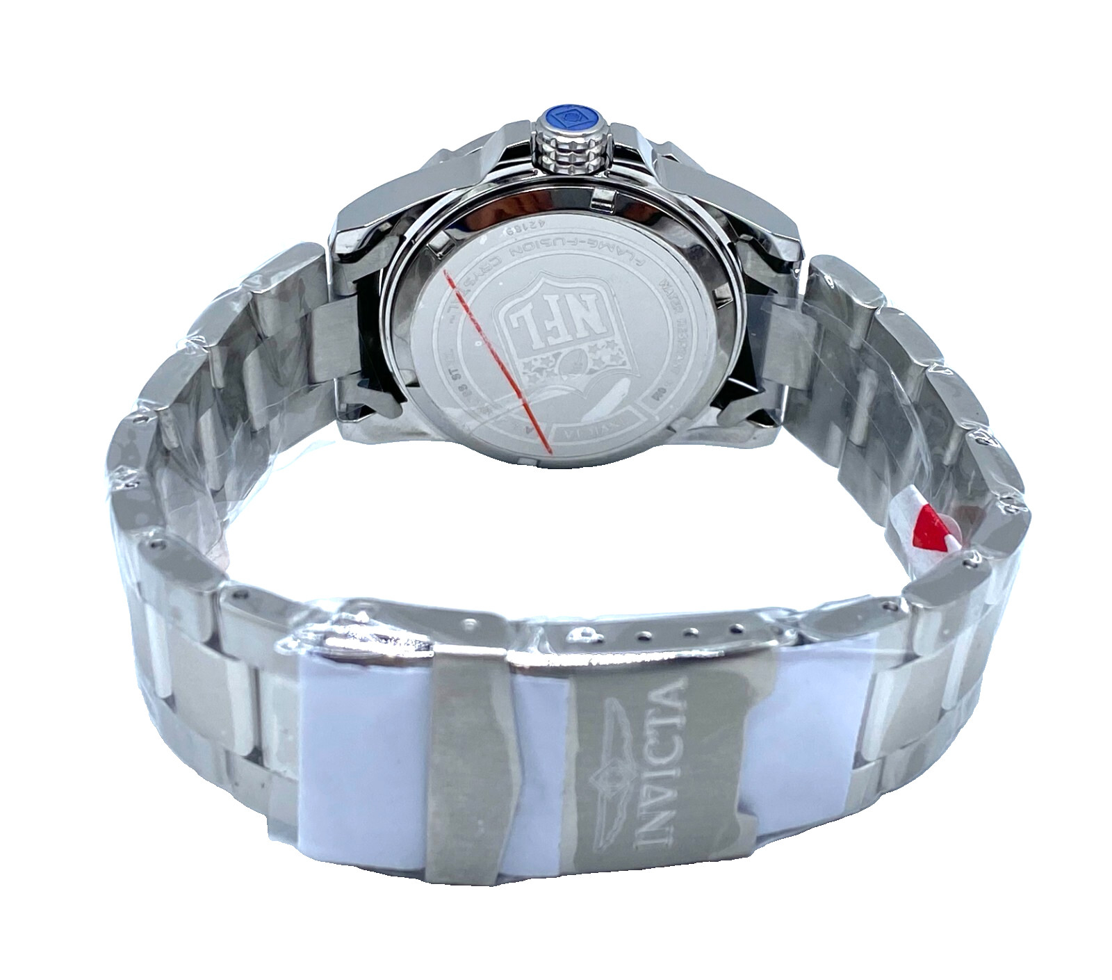 INVICTA WATCH NFL Pittsburgh Steelers 42160 51mm PC21 Quartz NO BOX