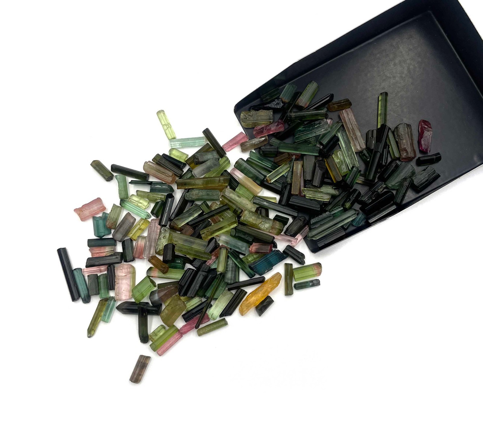 Natural Multi Tourmaline Pencil Rough Loose Gemstone Lot 100 CT