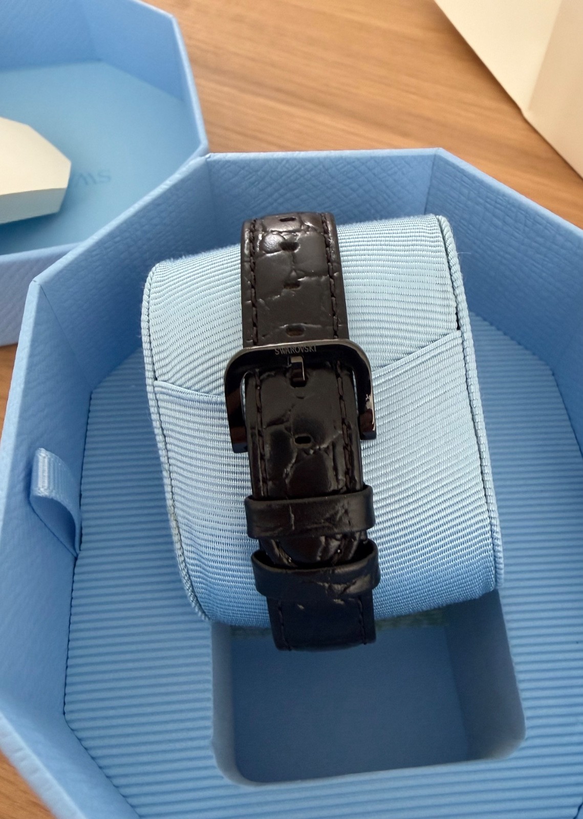 Swarovski Women’s Jet Black Crystalline 35mm Quartz Watch 5664311