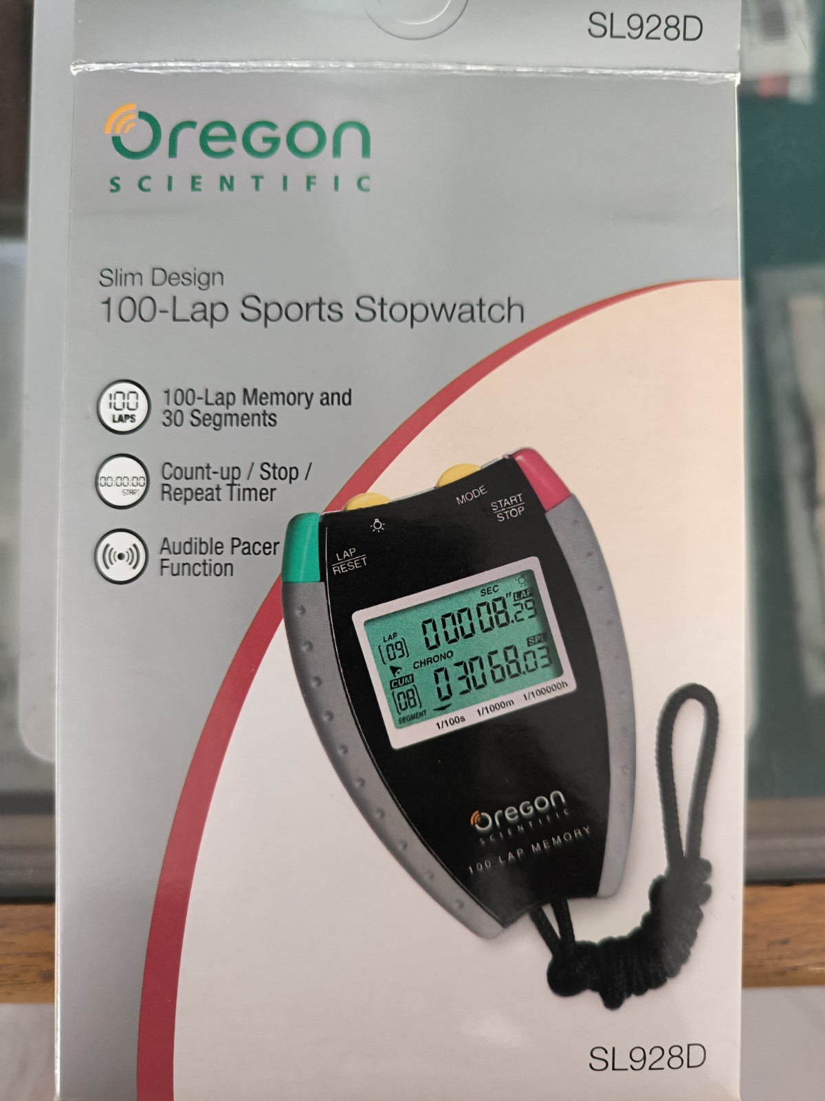 Oregon Scientific SL928D Digital All Sports Race Stopwatch