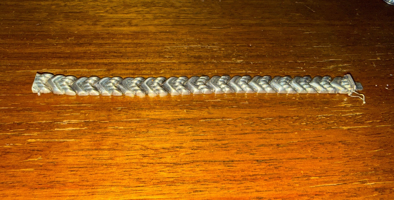 Vintage Milor Italy Sterling Silver Link Bracelet ETC10203