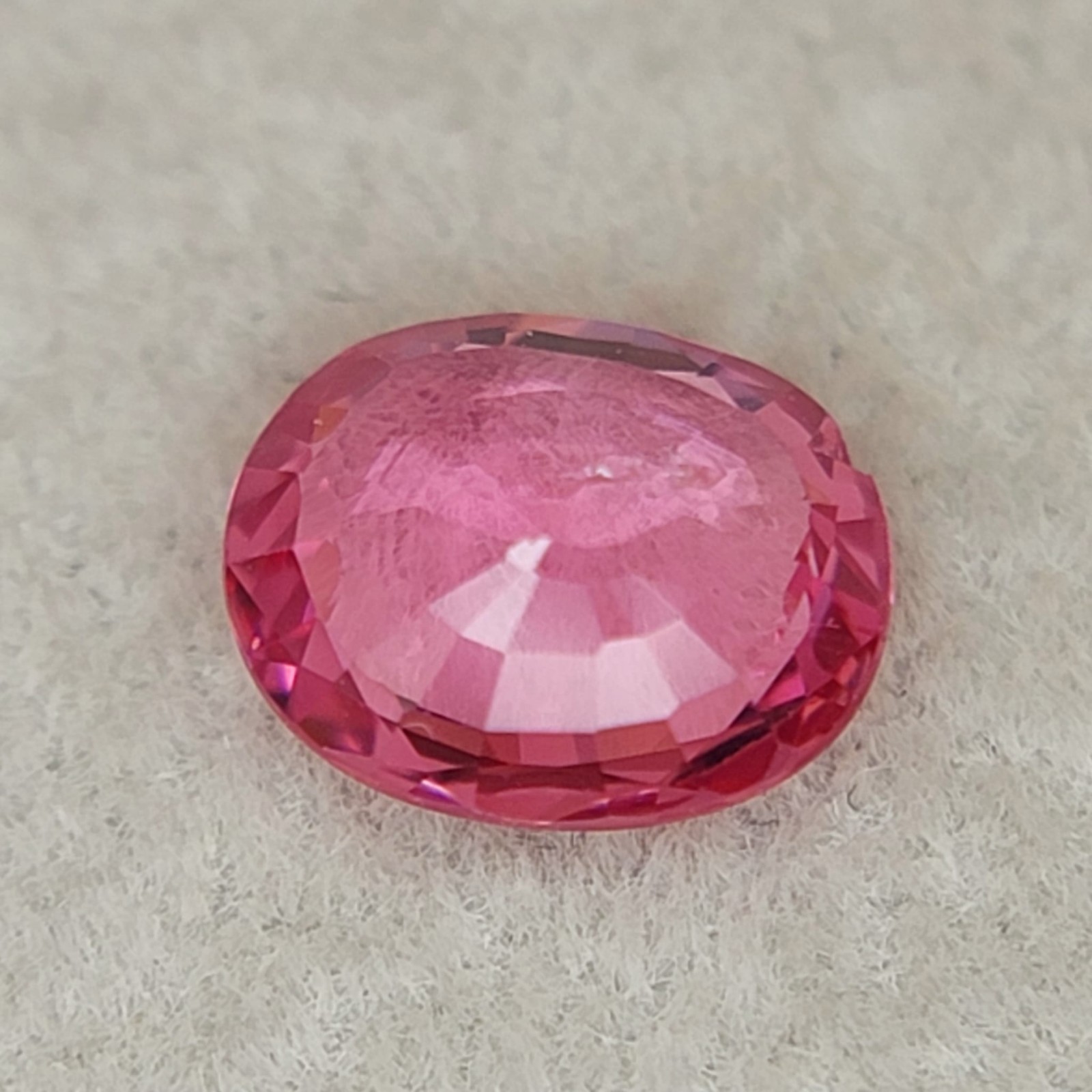 Mahenge Soft Pink Spinel 1.11 Ct Oval Cut No Heat Loose Gemstone from Tanzania