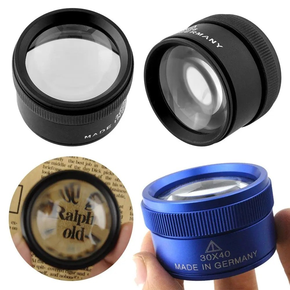 40x Magnifying Glass Eye Loupes Loop Optical Magnifier Jewelry Watch Repair Tool