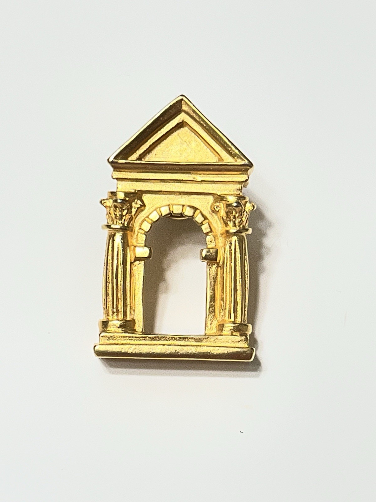 Vintage Gold-tone Architectural Arch Pin/Brooch