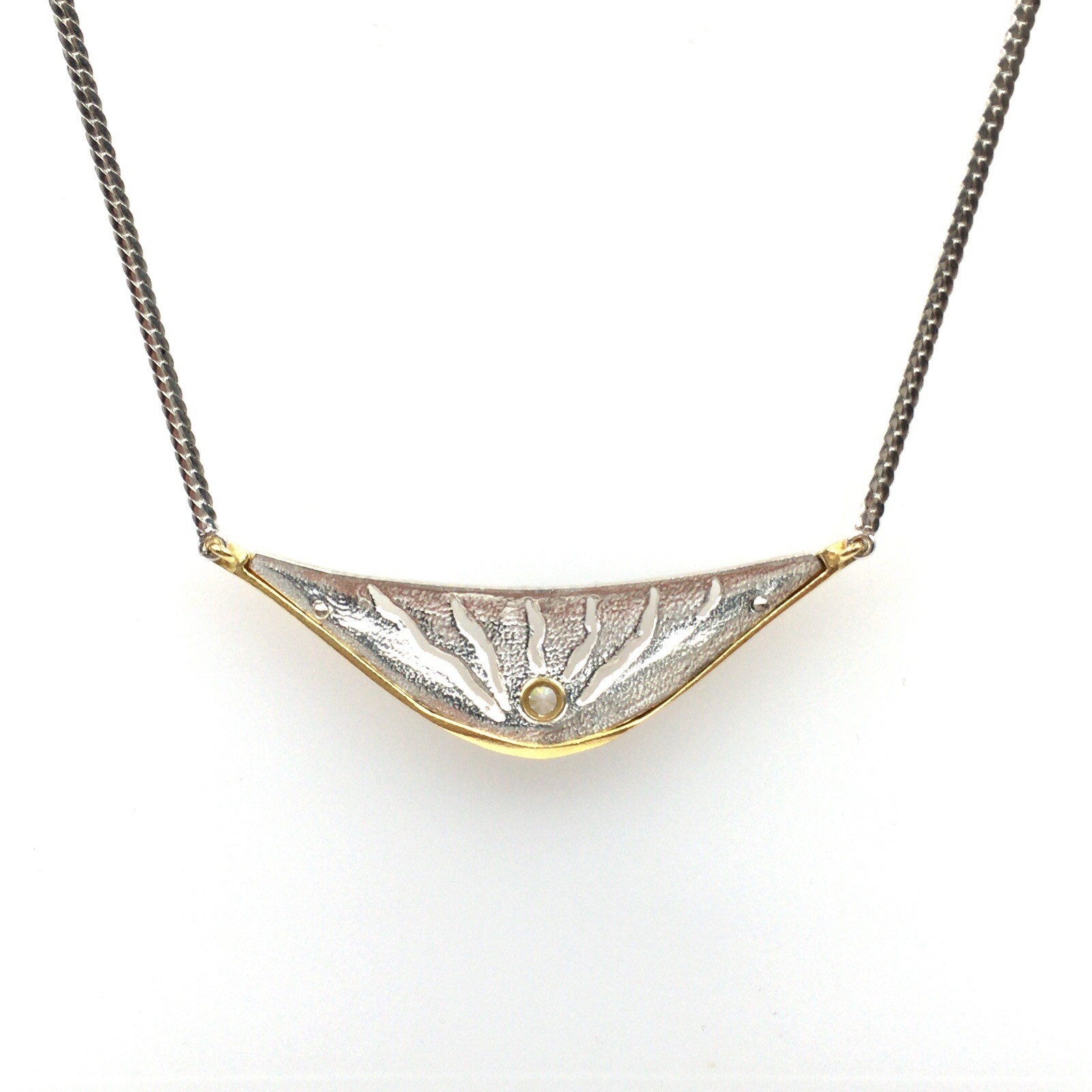 42cm 925 silver necklace choker silver chain vintage jewelry some gold plated