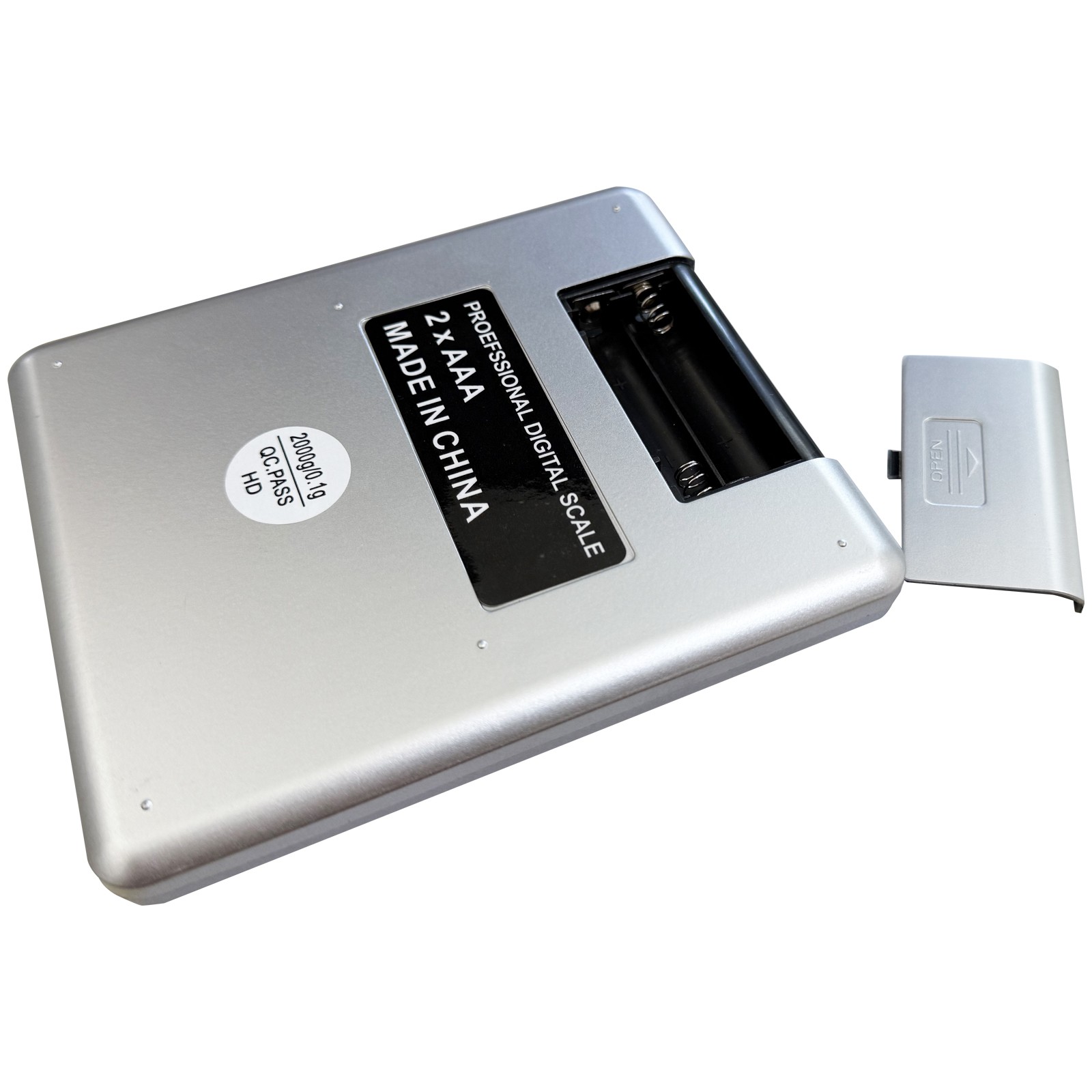 2000g x 0.1g Digital Scale Jewelry Gold Silver Coin Gram Pocket Size Herb Grain