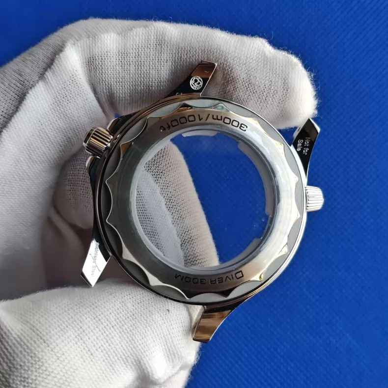 For DIY42mm Watch Steel Case kit For 8200 8205 8215 2813 Movement