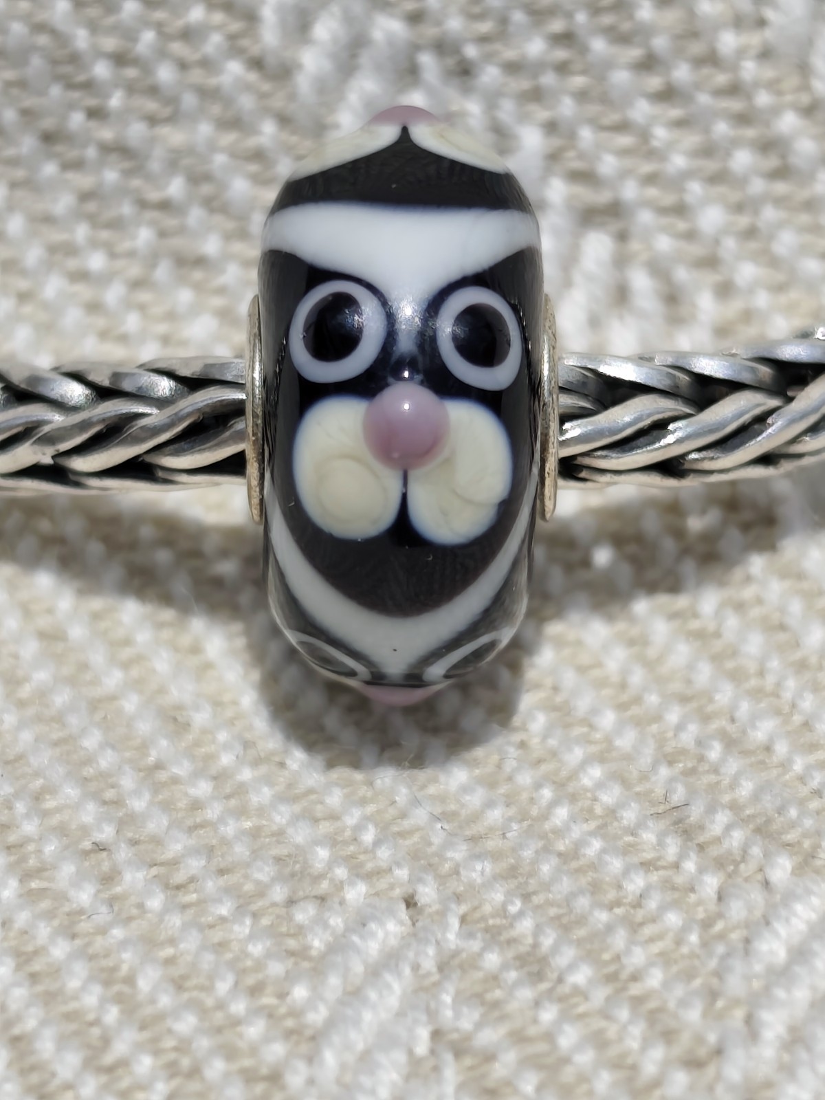 Trollbeads Armadillo Cat