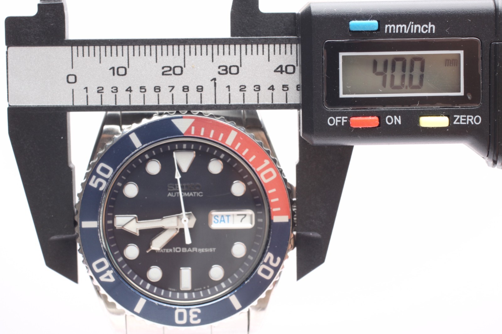 [EXC+5] SEIKO 7S26-0040 40mm Diver B1ue Dial Day/Date Men’s Automatic Watch