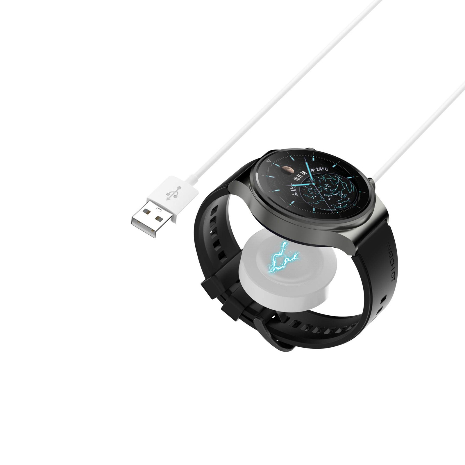 with Huawei Ultimate/GT3/GT Runner/watch3 NEW/GT2 /GT3 /D Charger Charging Ca…