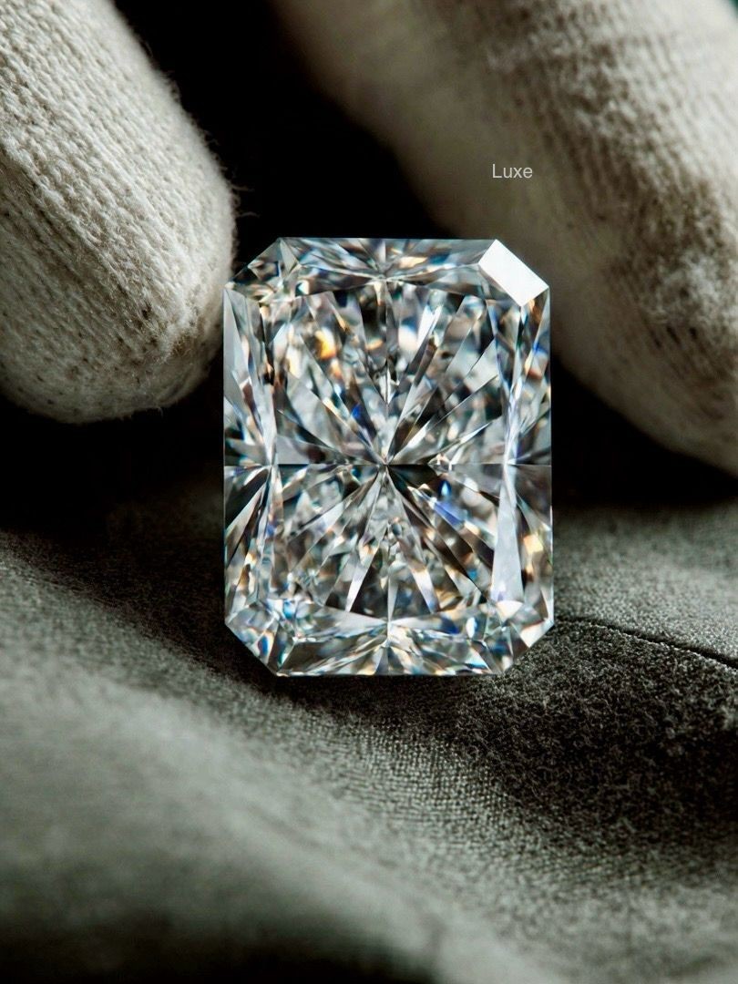 3 Ct Radiant Cut Lab Grown Diamond D Color VVS1 Clarity CVD Certified Loose