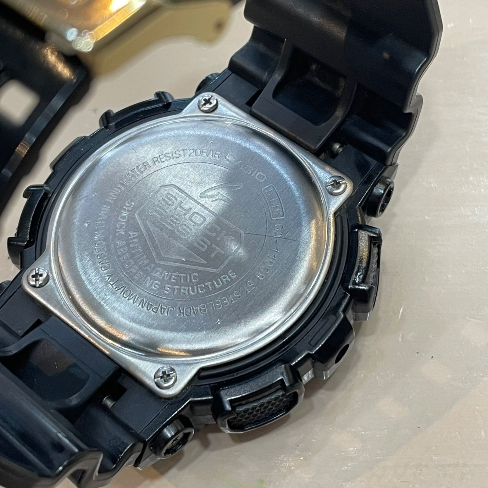 CASIO G-SHOCK GA-110GB-1AJF black & Gold Men’s Watch