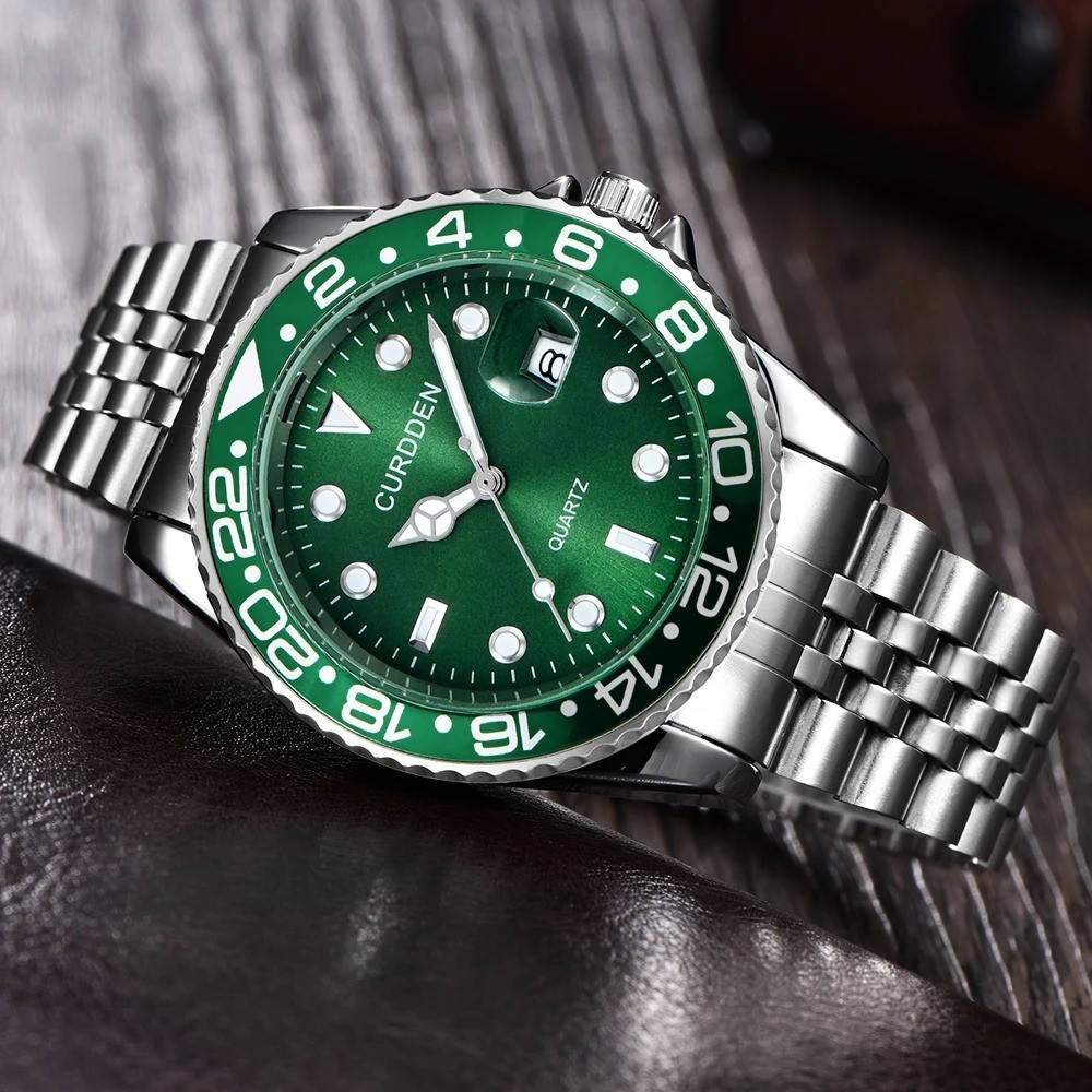 Men Famous Brand Watches Students Boys Fashion Stainless Steel Band Casual Calen