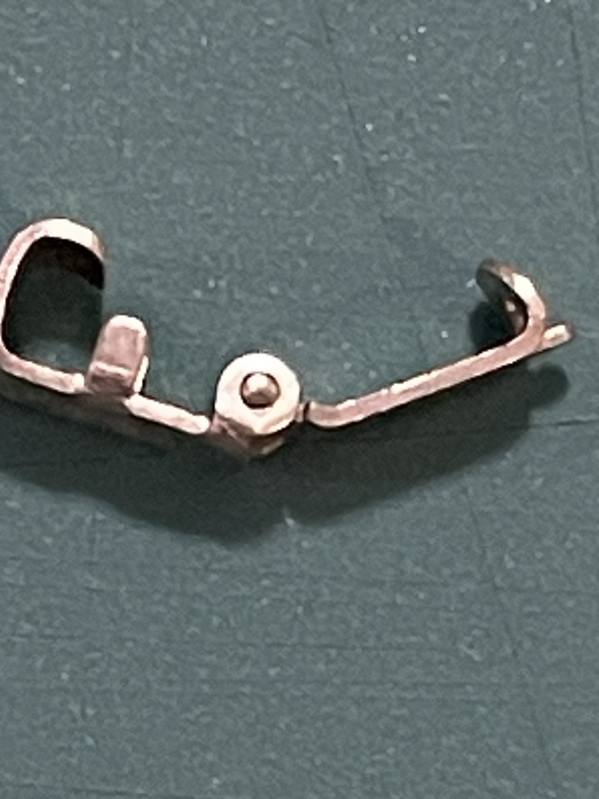 12 Pieces Hinged Bracelet Clasp Signed Weiss Repair Jewelry Design Silver Tone