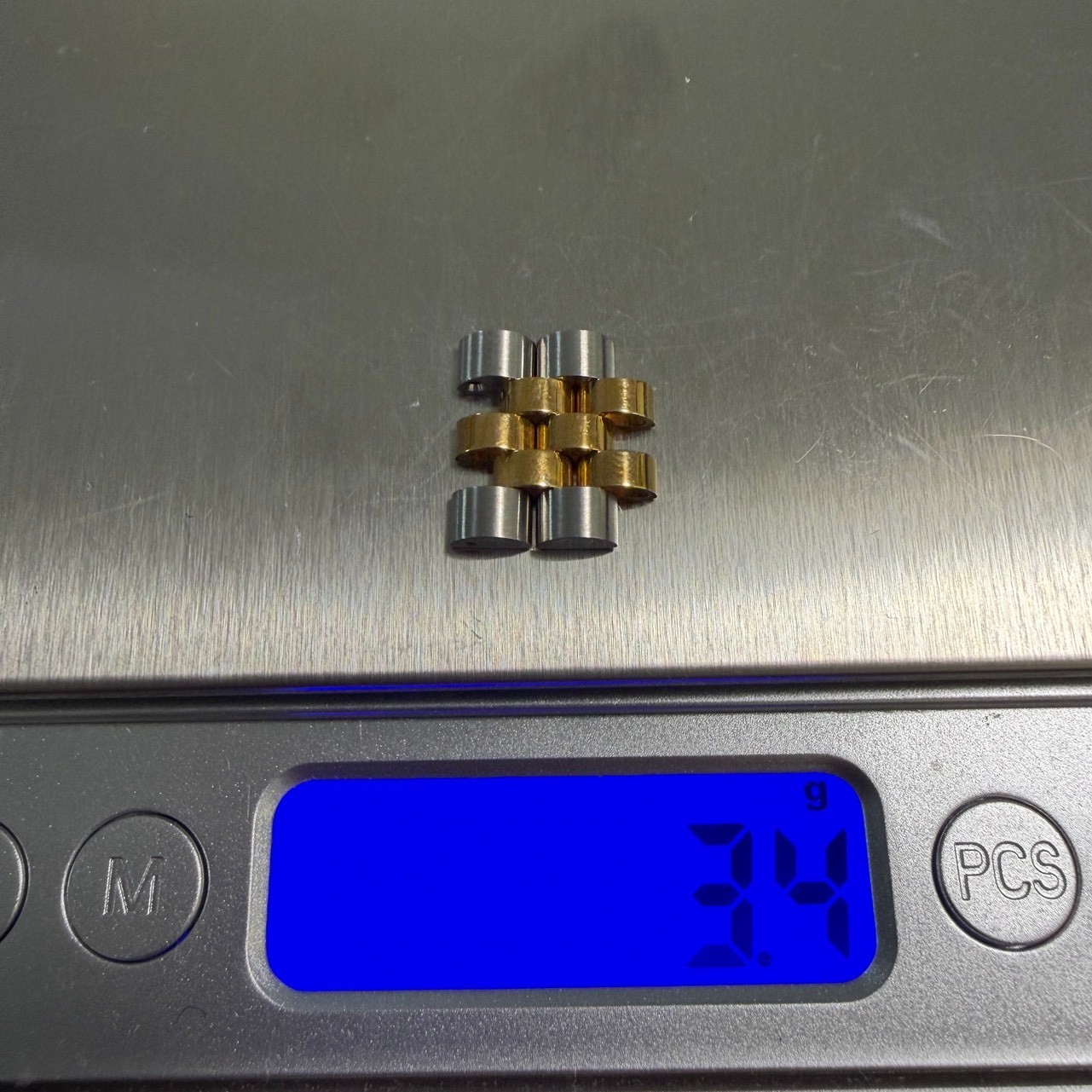 ROLEX 2Link for DATEJUST 16233 16013 YG×SS 15.5mm×6mm YZ7522
