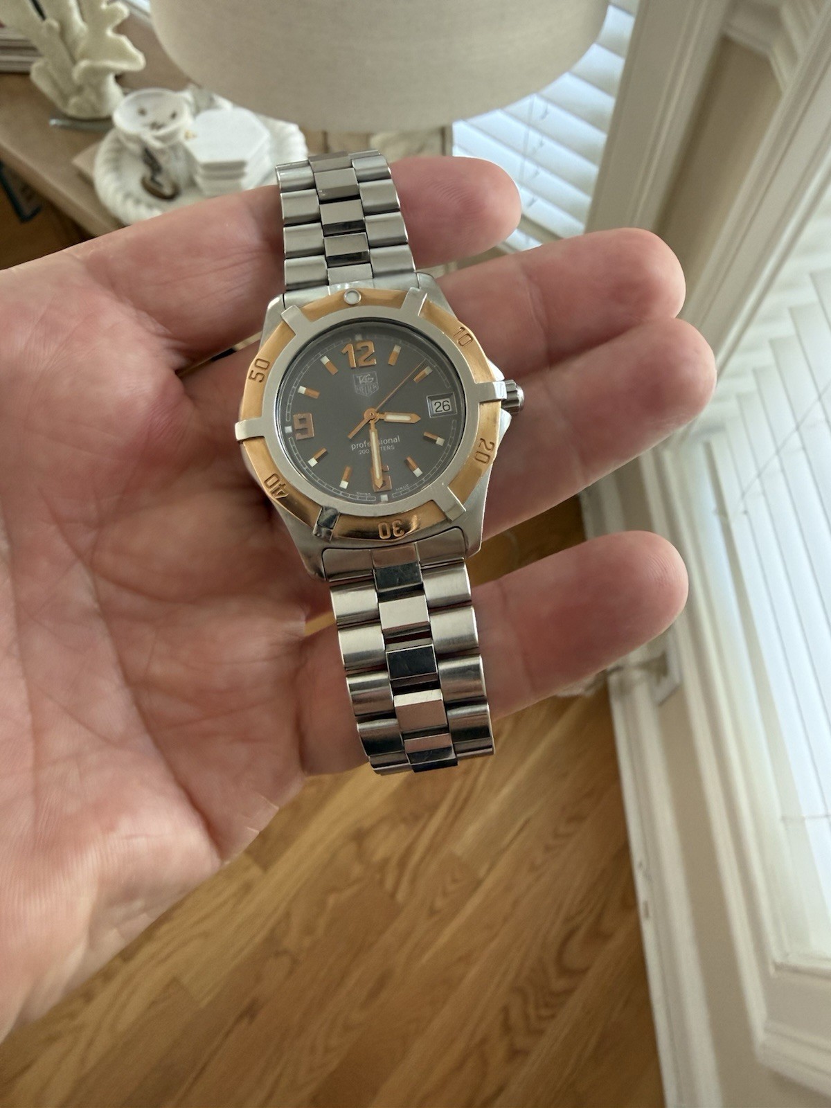Tag Heuer Mens’s Professional 2000 Series WN1151 Quartz Watch