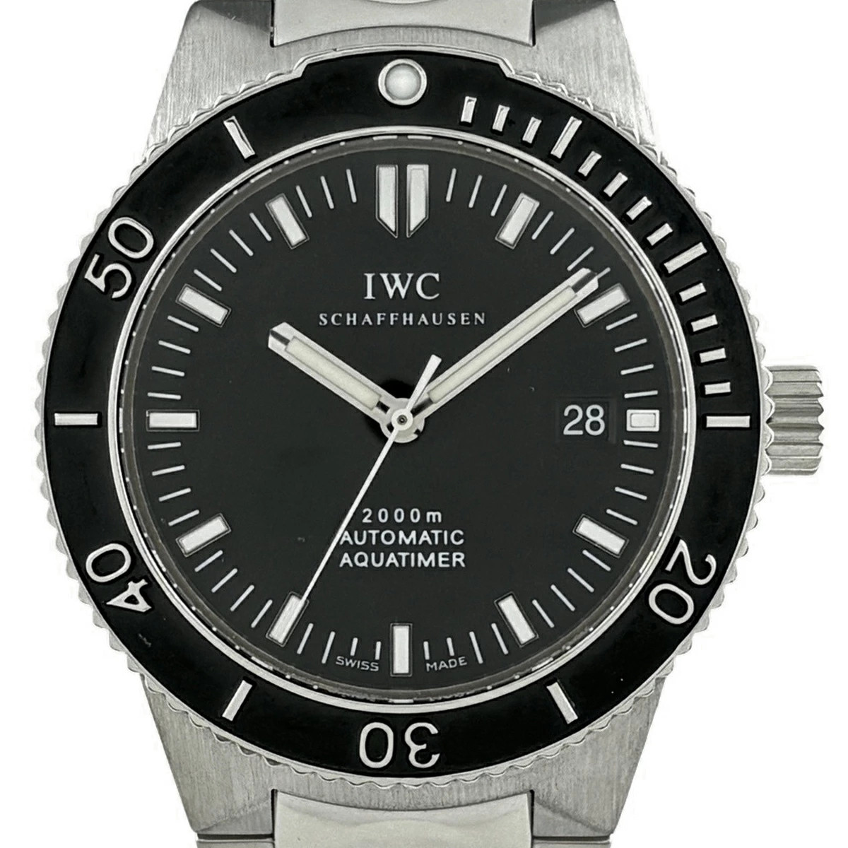 IWC Gst Aquatimer IW353602 Black Case Size 42mm Men’s Used Watch #61223