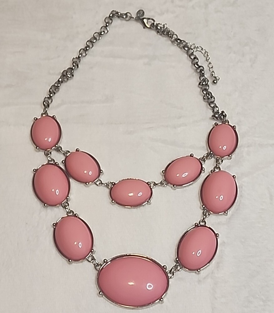 Pink Kim Rogers Statement Necklace