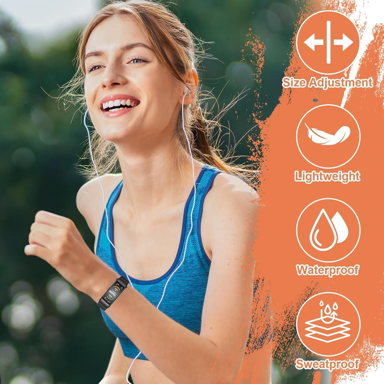 Watch Bands Replacement for Id115Plus HR, Very Fit Pro Activity Fitness Tracker