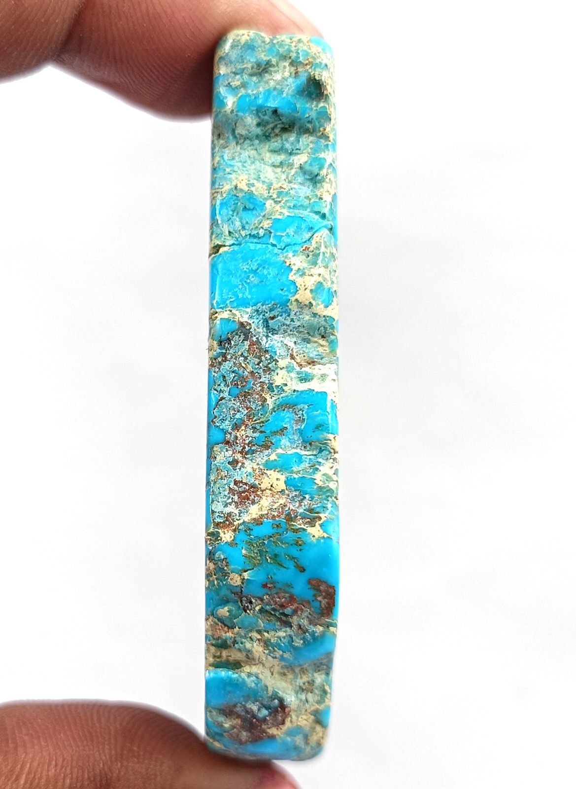 451.5 Ct Natural SKY Blue Turquoise Slab Uncut Rough Certified Loose Gems 5MHK