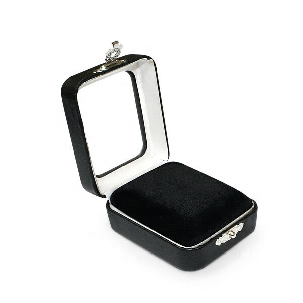 12 Pcs 2 X 2 Inch Faux Leather Gem Display cases / boxes for Gems / Diamond