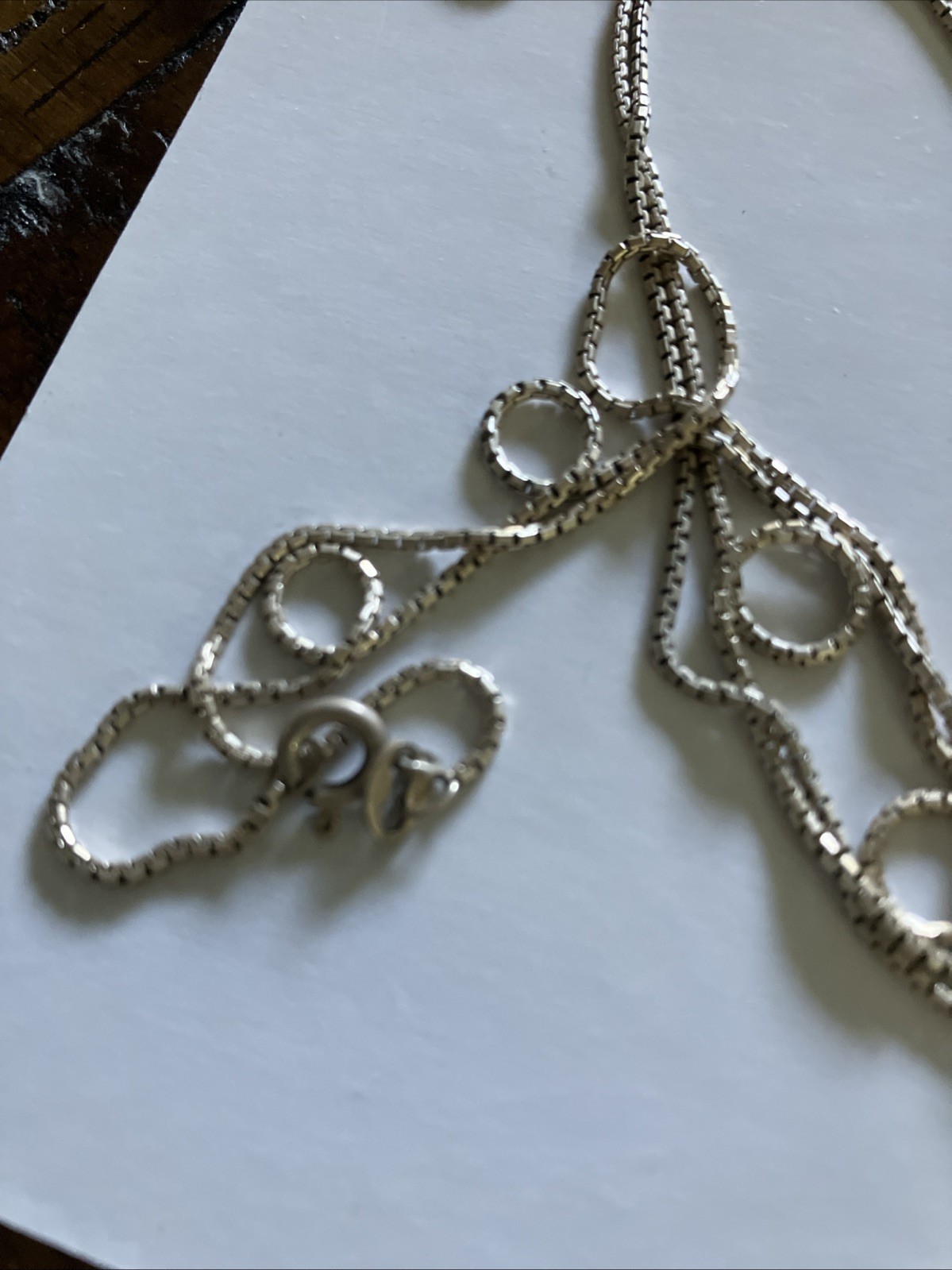 Sterling Silver Chain With nautical religious Charm