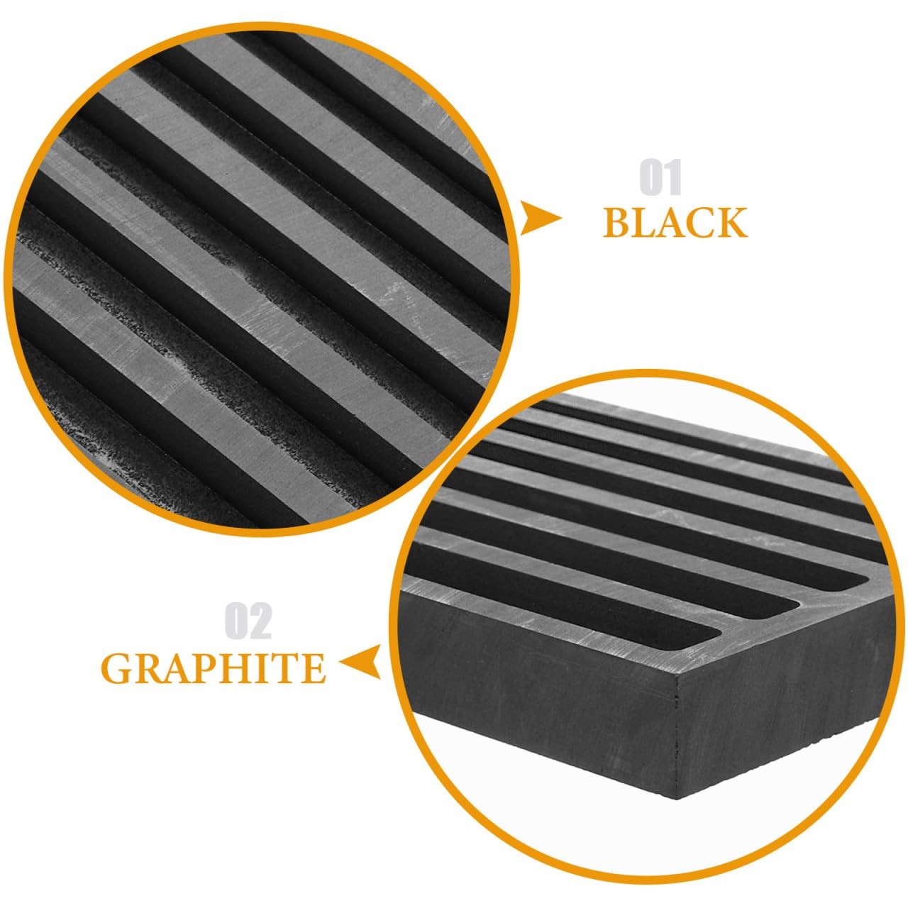 1Pc Graphite Shape Molds Gold Mold Silver Ingot Melting Casting Moulds Furnac…