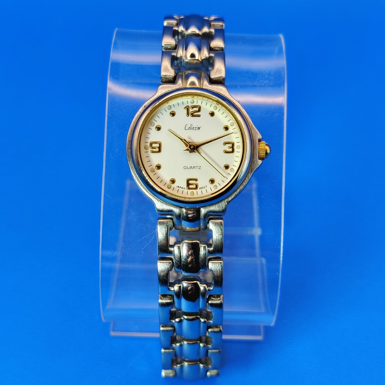Vintage 1997 Collezio 29mm Women’s Japan Quartz Two Tone Dress Watch Restored