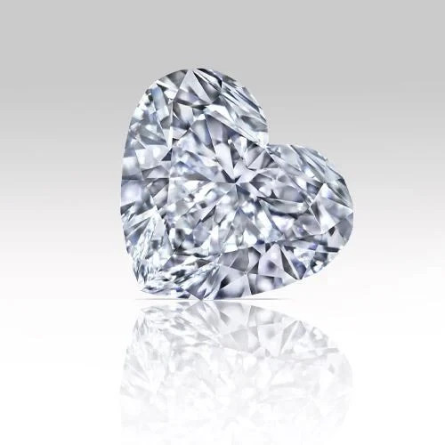 4.80 Ct Loose Moissanite Heart Cut 11.00 mm D Color, IF Clarity -AGL Certified
