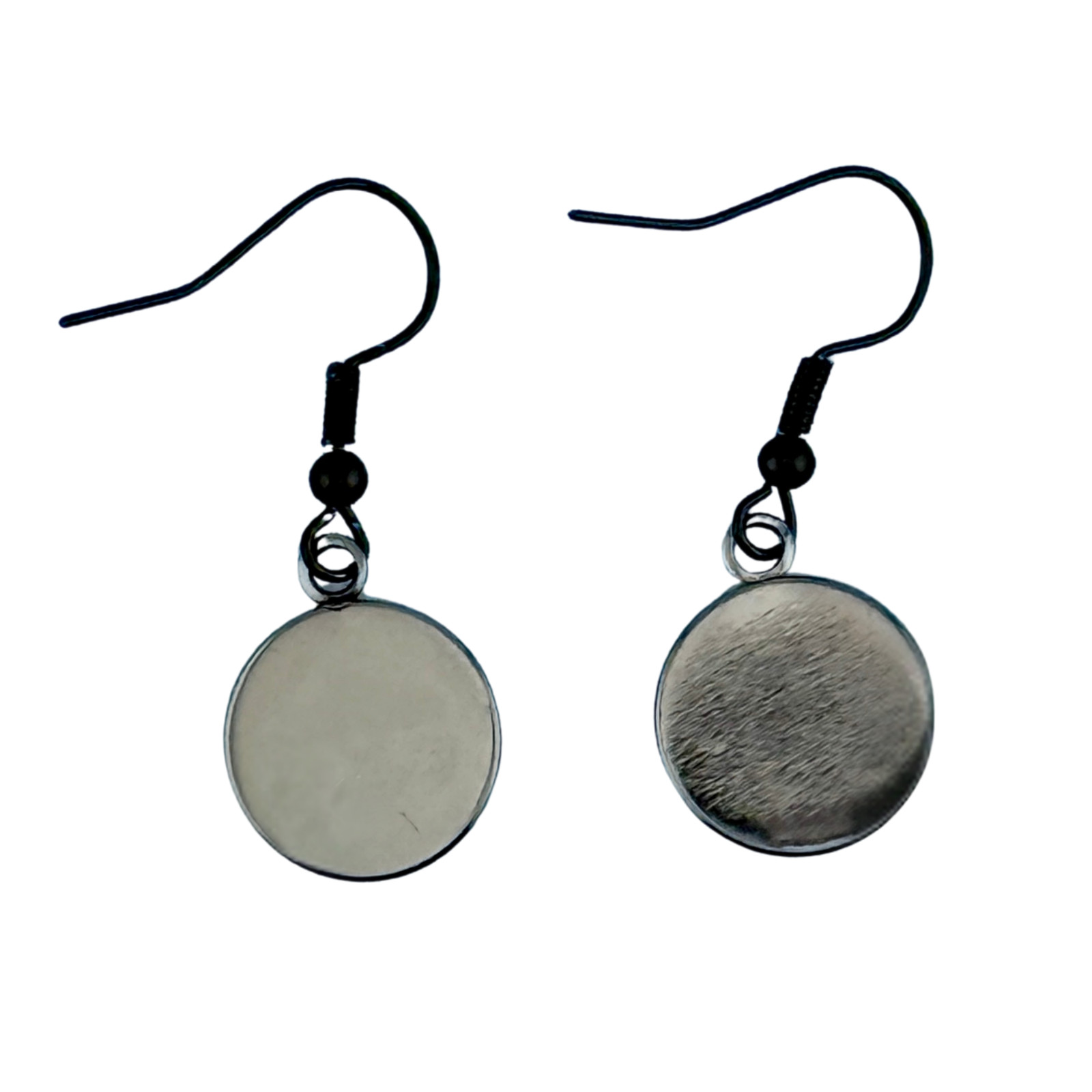 Dangle Earrings Handmade “Lizard Gold” Electroplated Sterling Silver Earwires