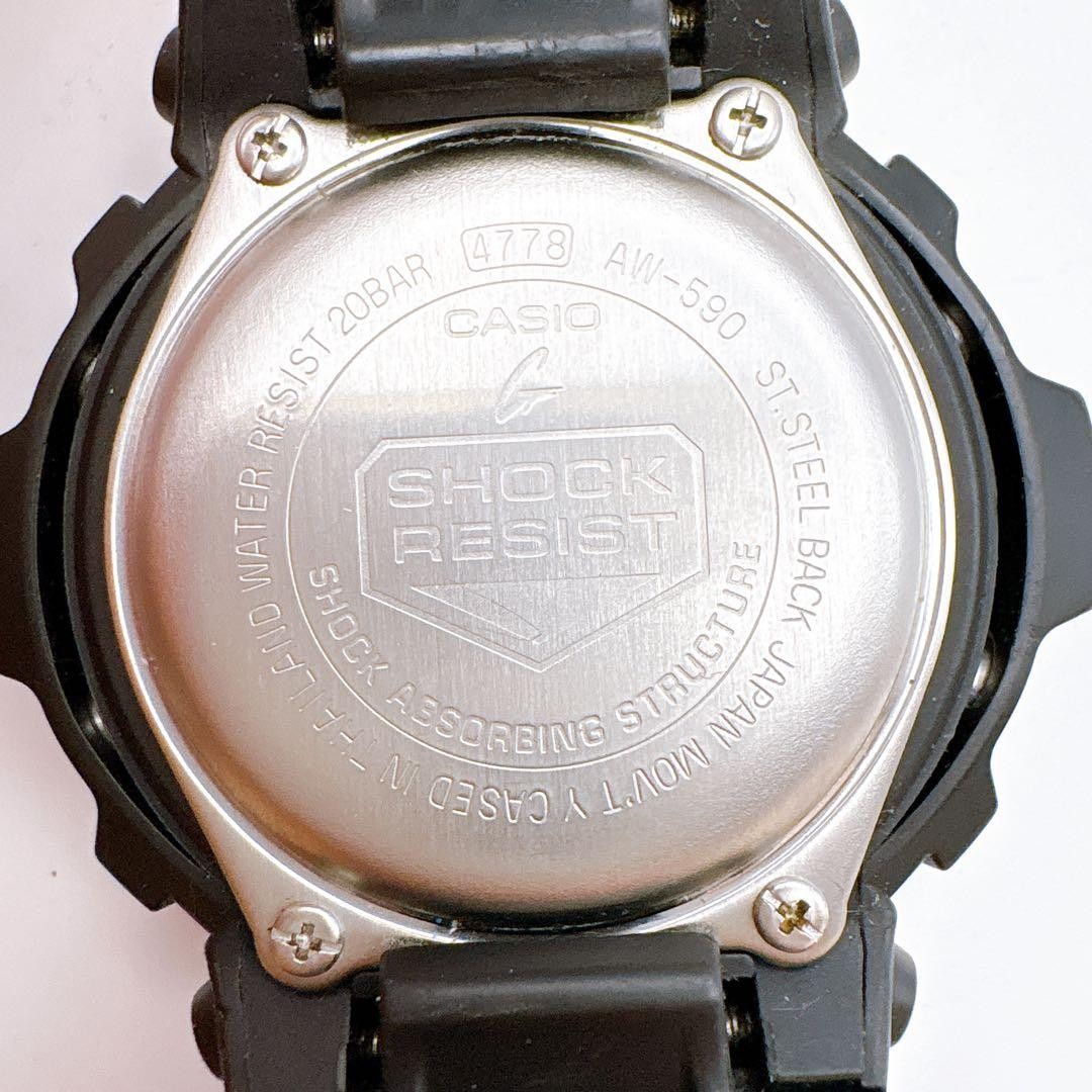 CASIO G-SHOCK AW-590 Men’s Ana-Digi Quartz Watch