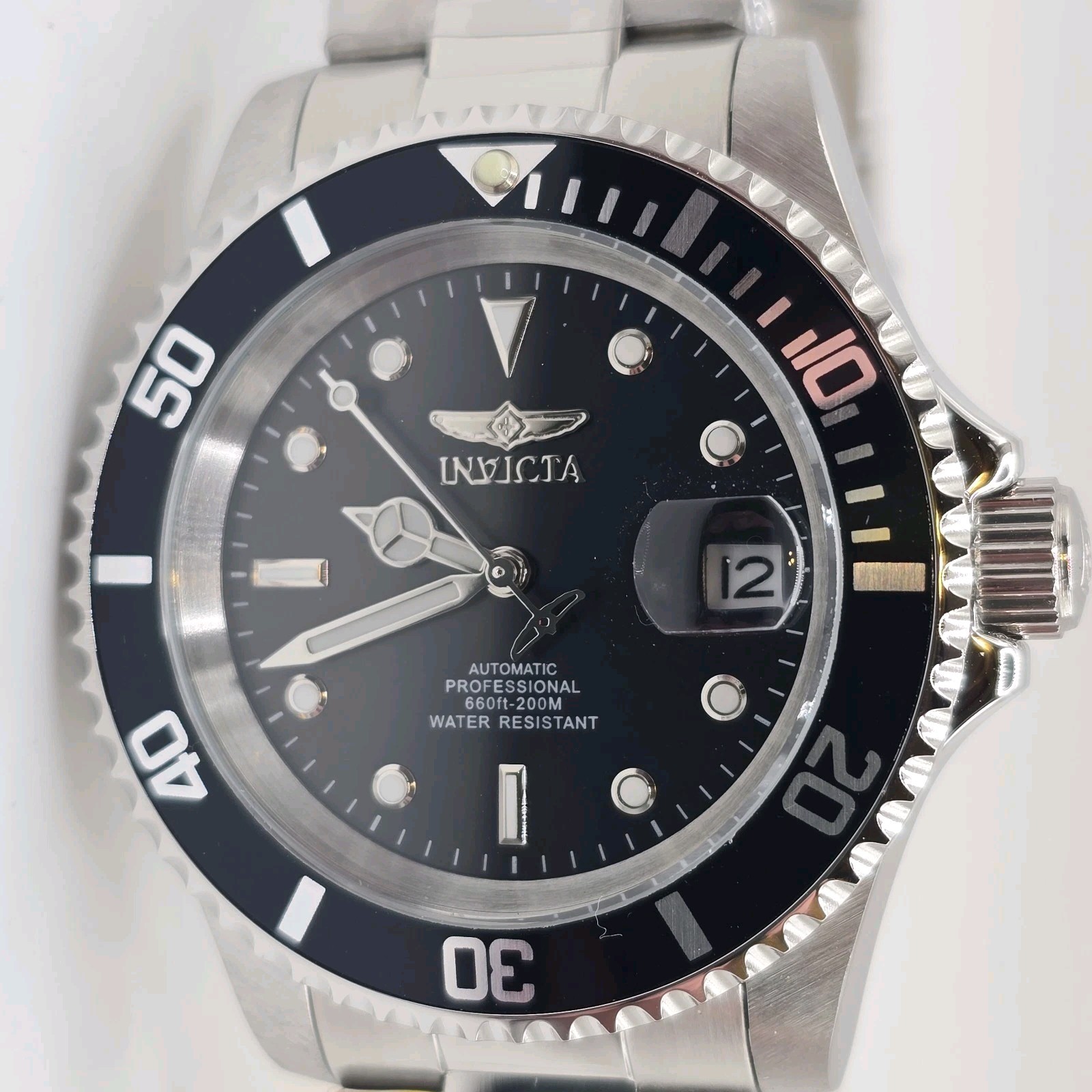 Invicta Men’s Automatic Pro Diver Watch 40mm 69748 Black