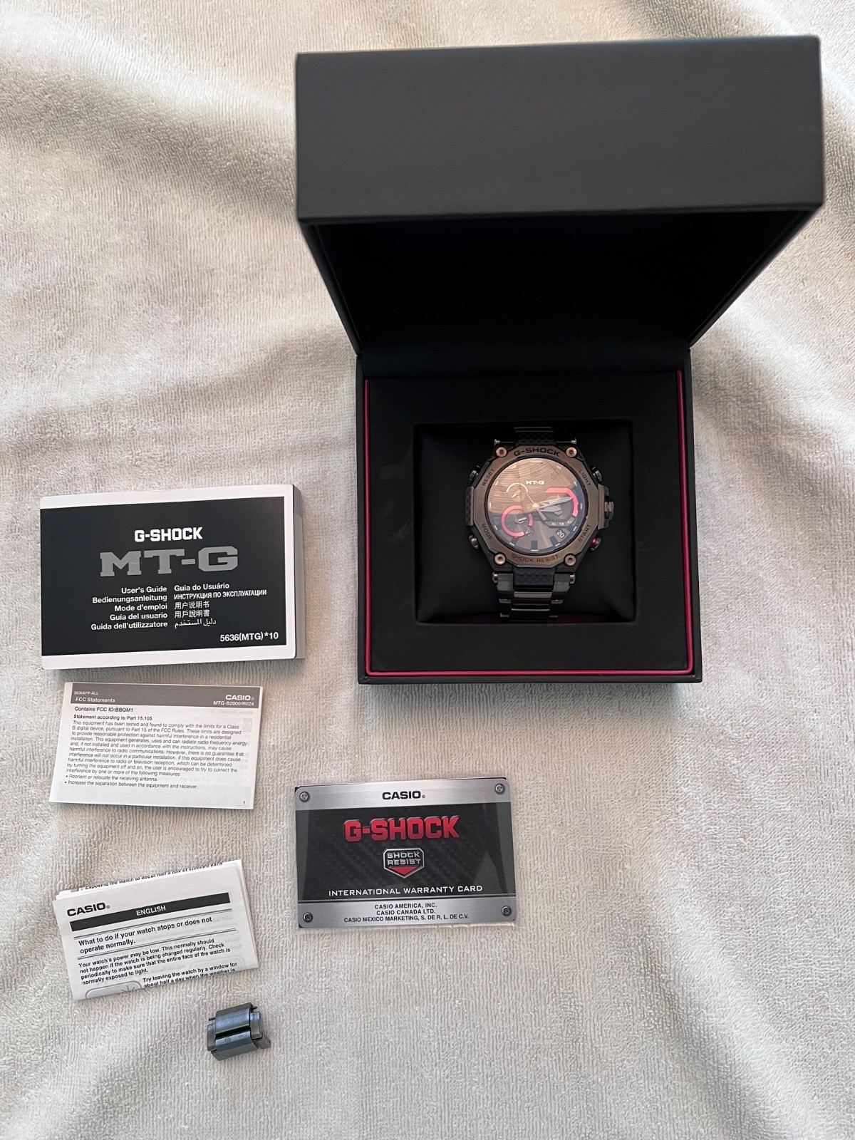 Casio G-shock MT-G MTG-B2000YBD-1AJF Bluetooth Solar Atomic Men’s Watch