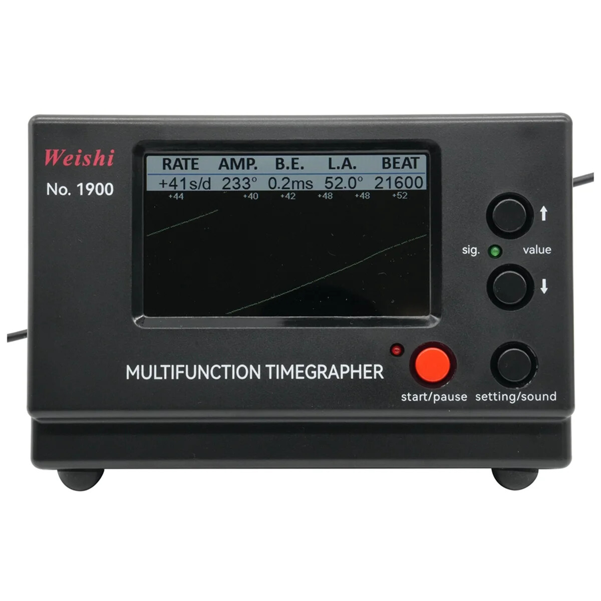 WeiShi US Plug No.1900 Timegrapher Watch Testing Tool Watch Tester for Repairers